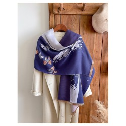 Soft Solid-Colored Wrap Scarf